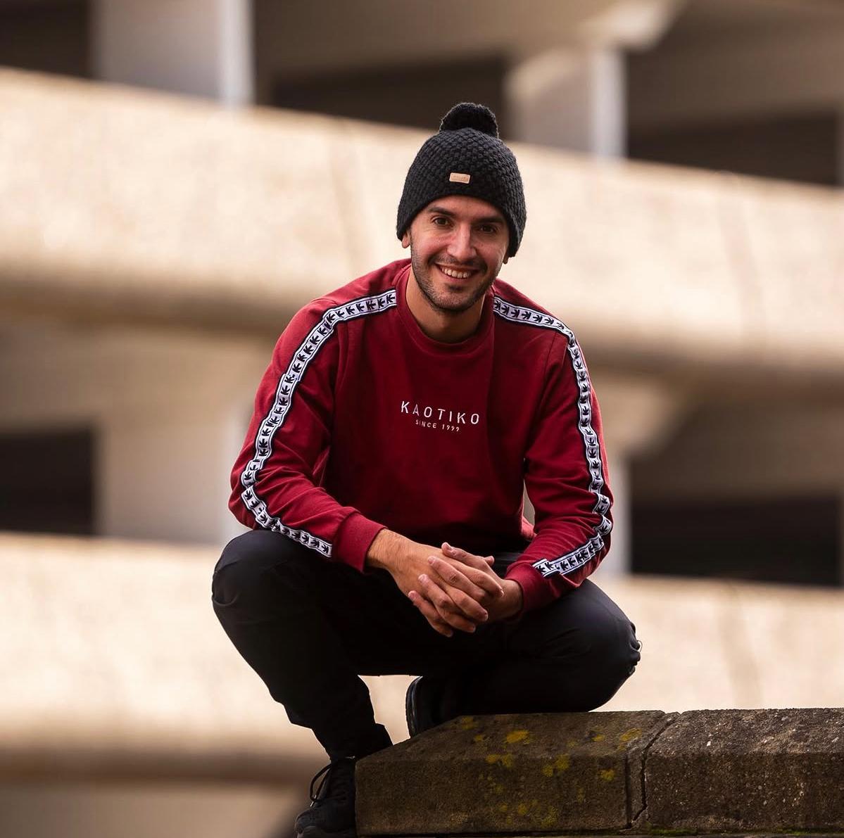 Portrait of Andreu Ferreres in an urban setting